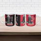 Personalized Jean-Jacques Dessalines Afro Haiti Ceramic Mug Emperor Of First Empire Grunge Style - African Pride