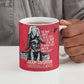 Personalized Jean-Jacques Dessalines Afro Haiti Ceramic Mug Emperor Of First Empire Grunge Style - African Pride