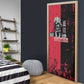 Personalized Jean-Jacques Dessalines Afro Haiti Door Cover Emperor Of First Empire Grunge Style - African Pride
