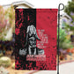 Jean-Jacques Dessalines Afro Haiti Garden Flag Emperor Of First Empire Grunge Style - African Pride