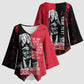 Personalized Jean-Jacques Dessalines Afro Haiti Kimono Sleeve Blouse Emperor Of First Empire Grunge Style - African Pride