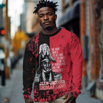 Personalized Jean-Jacques Dessalines Afro Haiti Long Sleeve Shirt Emperor Of First Empire Grunge Style - African Pride