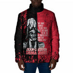 Personalized Jean-Jacques Dessalines Afro Haiti Padded Jacket Emperor Of First Empire Grunge Style - African Pride