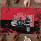 Jean-Jacques Dessalines Afro Haiti Puzzle Emperor Of First Empire Grunge Style - African Pride