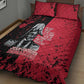 Jean-Jacques Dessalines Afro Haiti Quilt Bed Set Emperor Of First Empire Grunge Style - African Pride