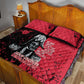 Jean-Jacques Dessalines Afro Haiti Quilt Bed Set Emperor Of First Empire Grunge Style - African Pride
