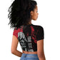 Personalized Jean-Jacques Dessalines Afro Haiti Raglan Cropped T shirt Emperor Of First Empire Grunge Style LT14