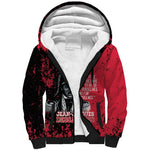 Personalized Jean-Jacques Dessalines Afro Haiti Sherpa Hoodie Emperor Of First Empire Grunge Style - African Pride