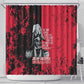 Jean-Jacques Dessalines Afro Haiti Shower Curtain Emperor Of First Empire Grunge Style - African Pride