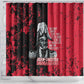 Jean-Jacques Dessalines Afro Haiti Shower Curtain Emperor Of First Empire Grunge Style - African Pride
