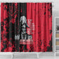 Jean-Jacques Dessalines Afro Haiti Shower Curtain Emperor Of First Empire Grunge Style - African Pride