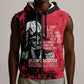 Personalized Jean-Jacques Dessalines Afro Haiti Sleeveless Zip Hoodie Emperor Of First Empire Grunge Style - African Pride