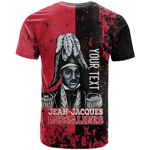 Personalized Jean-Jacques Dessalines Afro Haiti T shirt Emperor Of First Empire Grunge Style - African Pride