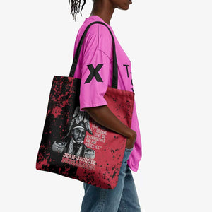 Jean-Jacques Dessalines Afro Haiti Tote Bag Emperor Of First Empire Grunge Style - African Pride