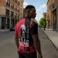Personalized Jean-Jacques Dessalines Afro Haiti Zipper Polo Shirt Emperor Of First Empire Grunge Style - African Pride