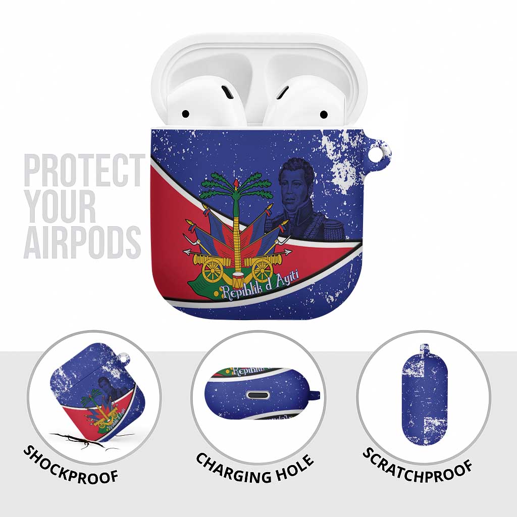 Republic of Haiti 1806-1820 AirPods Case Alexandre Petion With Coat Of Arms - African Pride