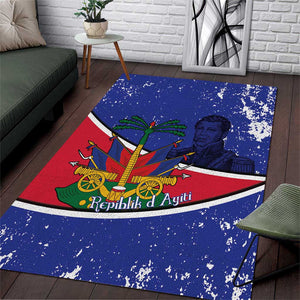 Republic of Haiti 1806-1820 Area Rug Alexandre Petion With Coat Of Arms - African Pride