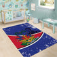 Republic of Haiti 1806-1820 Area Rug Alexandre Petion With Coat Of Arms - African Pride
