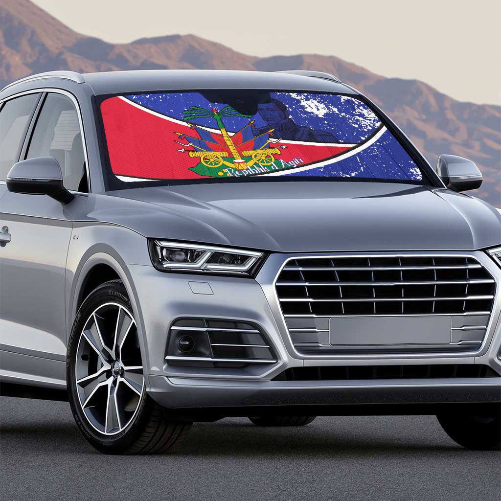 Republic of Haiti 1806-1820 Auto Sun Shade Alexandre Petion With Coat Of Arms - African Pride
