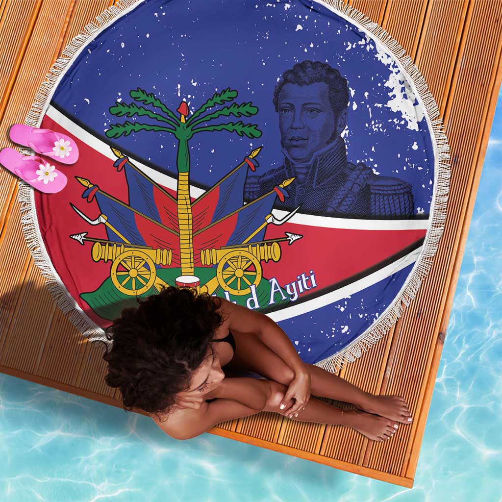 Republic of Haiti 1806-1820 Beach Blanket Alexandre Petion With Coat Of Arms - African Pride