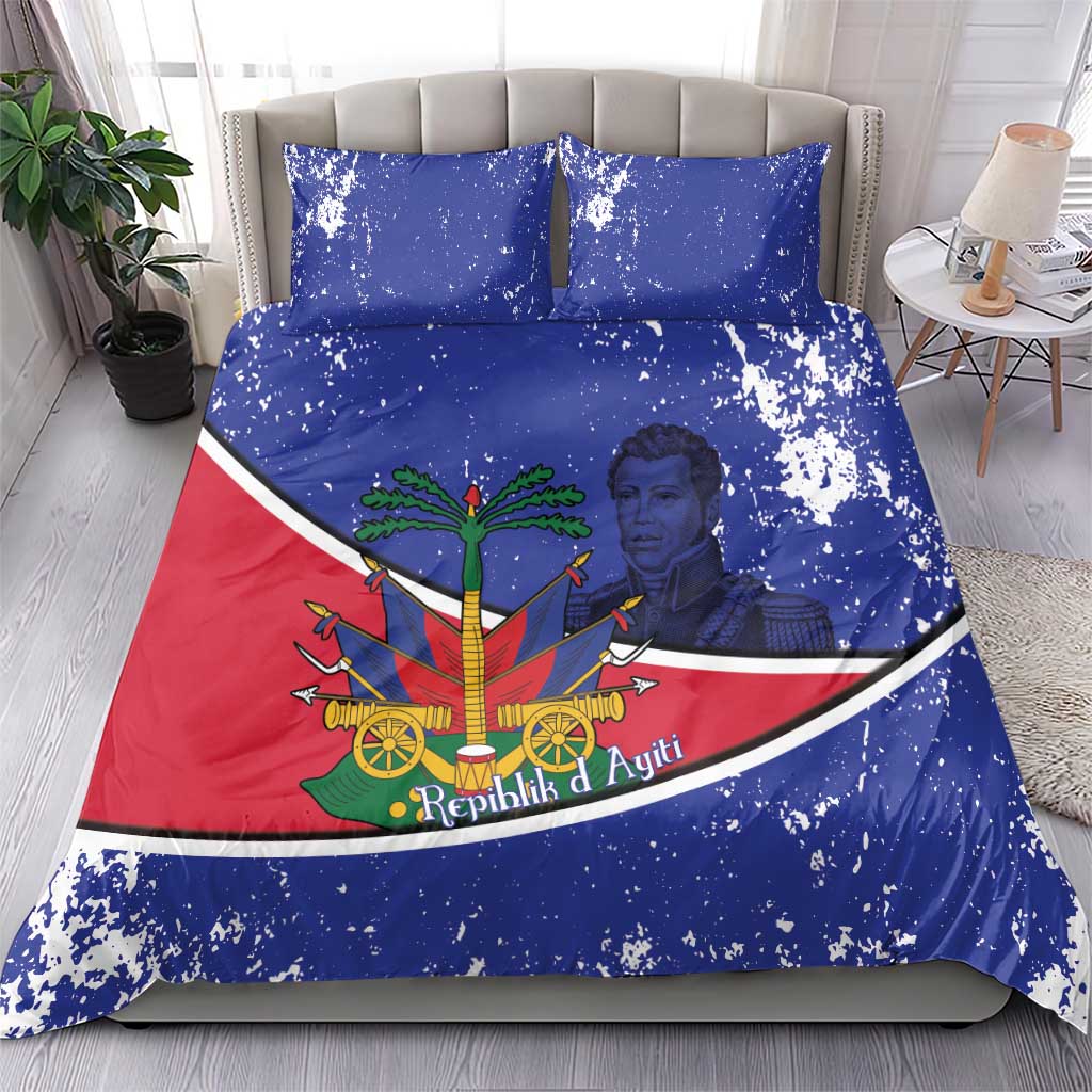 Republic of Haiti 1806-1820 Bedding Set Alexandre Petion With Coat Of Arms - African Pride