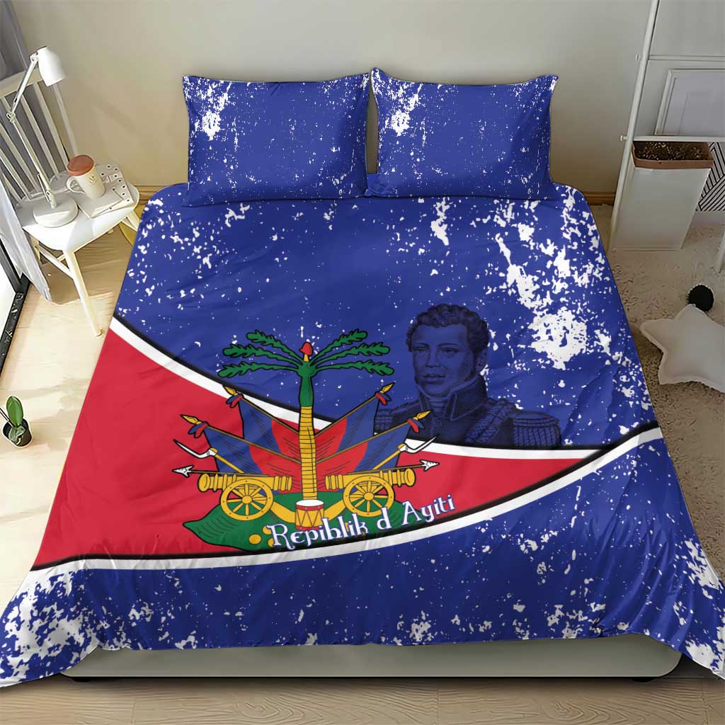 Republic of Haiti 1806-1820 Bedding Set Alexandre Petion With Coat Of Arms - African Pride