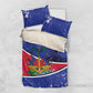 Republic of Haiti 1806-1820 Bedding Set Alexandre Petion With Coat Of Arms - African Pride
