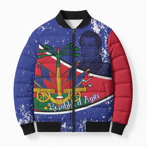 Republic of Haiti 1806-1820 Bomber Puffer Jacket Alexandre Petion With Coat Of Arms - African Pride