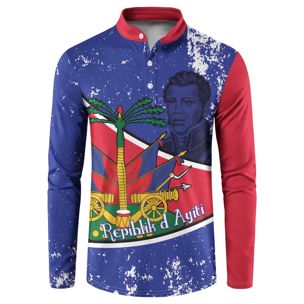 Republic of Haiti 1806-1820 Button Sweatshirt Alexandre Petion With Coat Of Arms