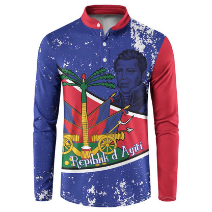 Republic of Haiti 1806-1820 Button Sweatshirt Alexandre Petion With Coat Of Arms