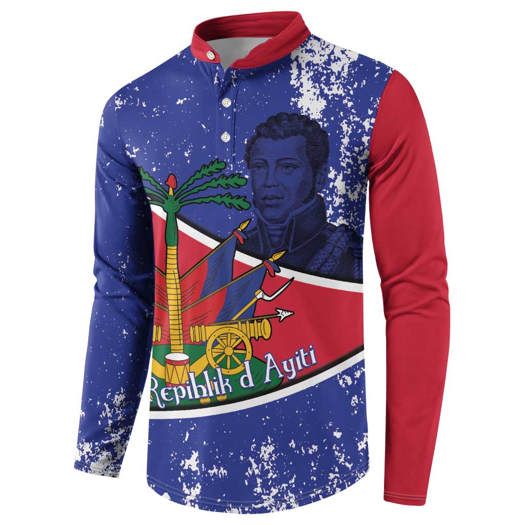Republic of Haiti 1806-1820 Button Sweatshirt Alexandre Petion With Coat Of Arms