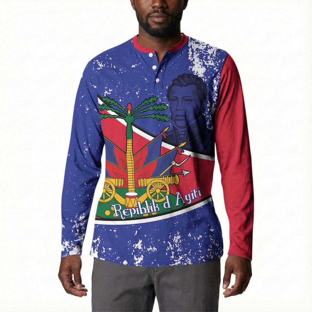 Republic of Haiti 1806-1820 Button Sweatshirt Alexandre Petion With Coat Of Arms