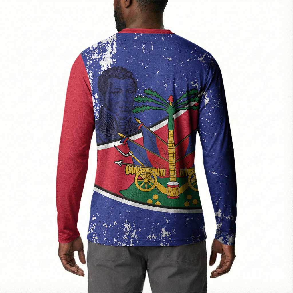 Republic of Haiti 1806-1820 Button Sweatshirt Alexandre Petion With Coat Of Arms