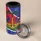 Republic of Haiti 1806-1820 4 in 1 Can Cooler Tumbler Alexandre Petion With Coat Of Arms - African Pride