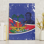 Republic of Haiti 1806-1820 Canvas Wall Art Alexandre Petion With Coat Of Arms - African Pride