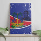 Republic of Haiti 1806-1820 Canvas Wall Art Alexandre Petion With Coat Of Arms - African Pride