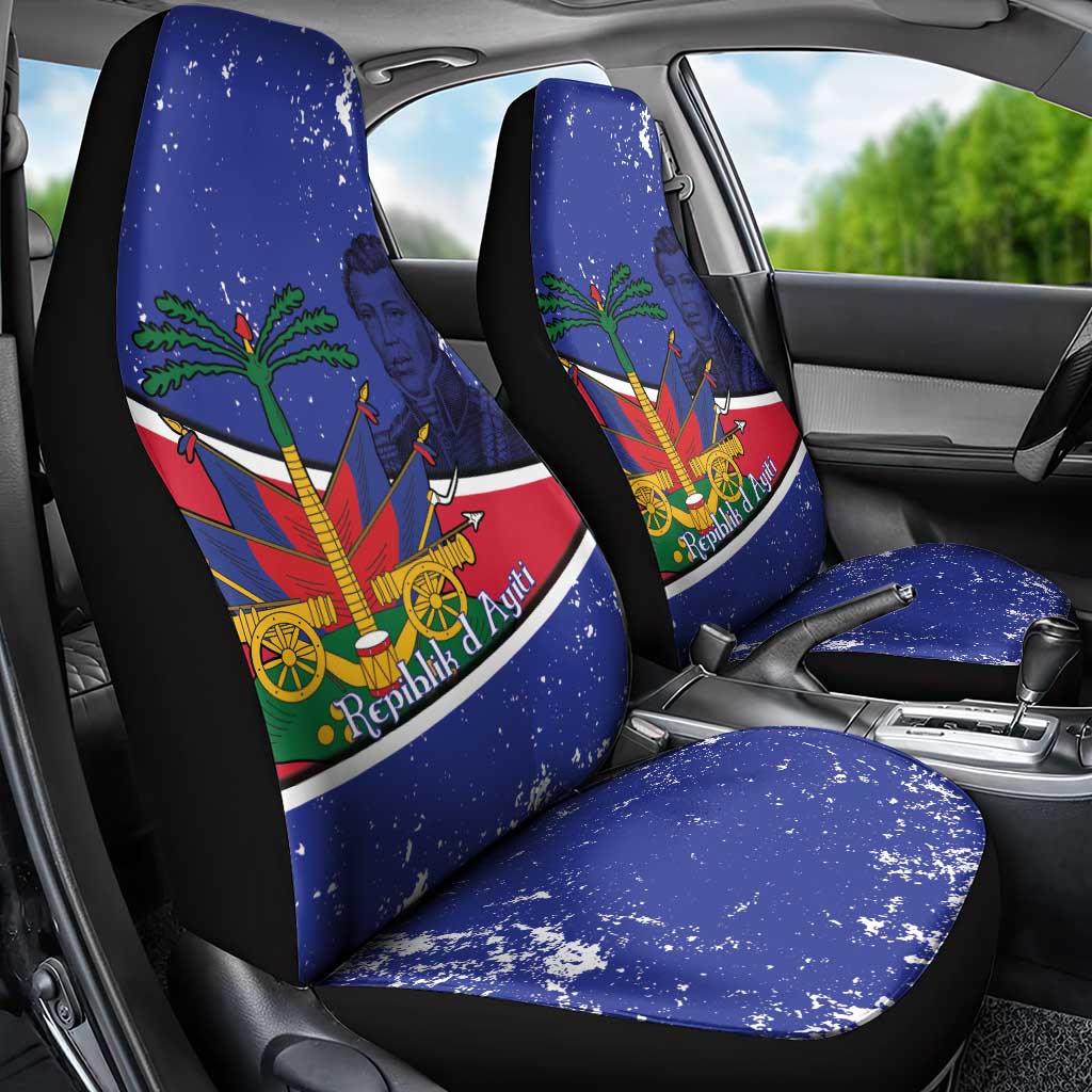 Republic of Haiti 1806-1820 Car Seat Cover Alexandre Petion With Coat Of Arms - African Pride