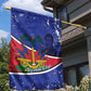 Republic of Haiti 1806-1820 Garden Flag Alexandre Petion With Coat Of Arms - African Pride