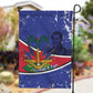 Republic of Haiti 1806-1820 Garden Flag Alexandre Petion With Coat Of Arms - African Pride