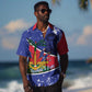 Republic of Haiti 1806-1820 Hawaiian Shirt Alexandre Petion With Coat Of Arms LT14
