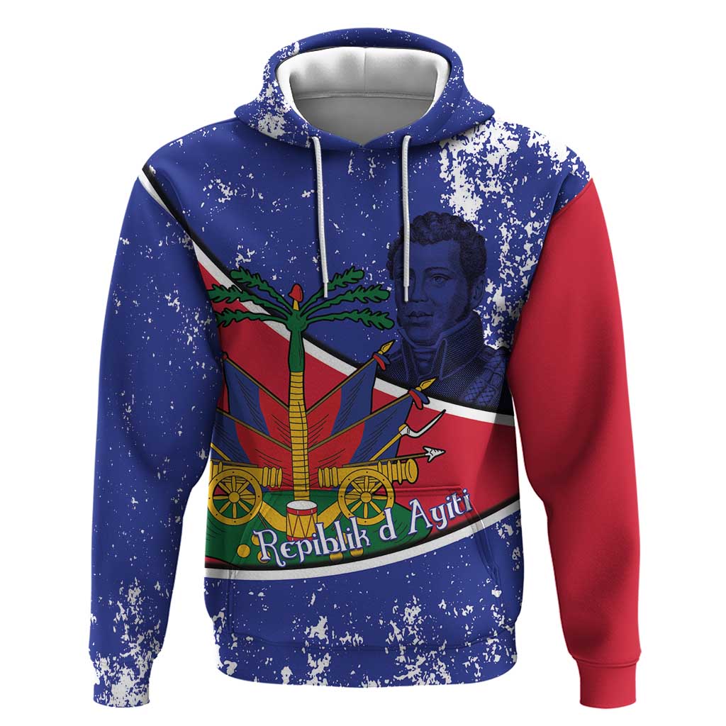 Republic of Haiti 1806-1820 Hoodie Alexandre Petion With Coat Of Arms - African Pride