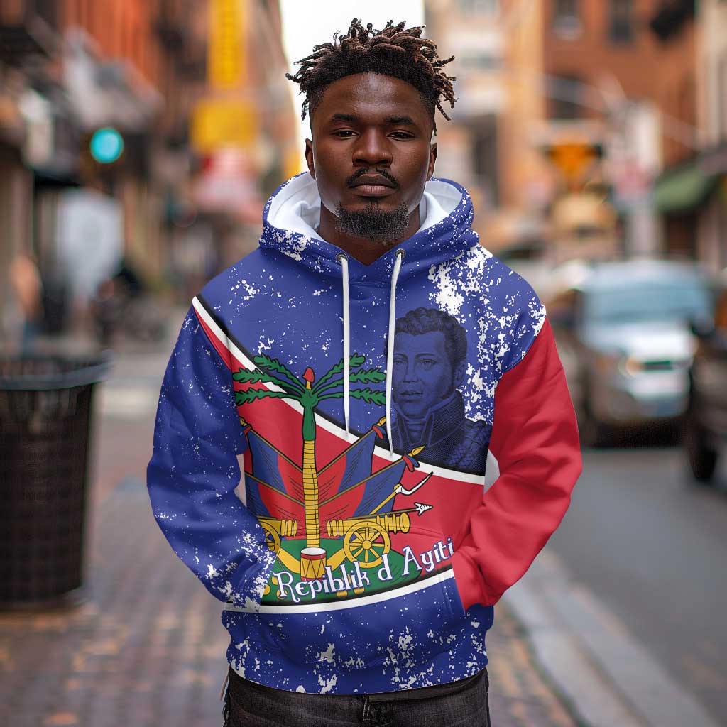 Republic of Haiti 1806-1820 Hoodie Alexandre Petion With Coat Of Arms - African Pride