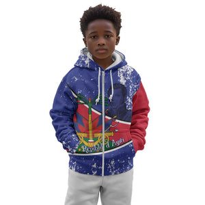 Republic of Haiti 1806-1820 Kid Hoodie Alexandre Petion With Coat Of Arms - African Pride