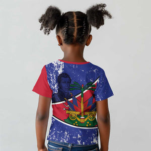 Republic of Haiti 1806-1820 Kid T shirt Alexandre Petion With Coat Of Arms LT14
