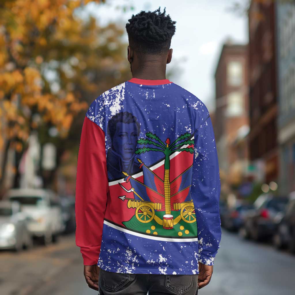 Republic of Haiti 1806-1820 Long Sleeve Shirt Alexandre Petion With Coat Of Arms - African Pride