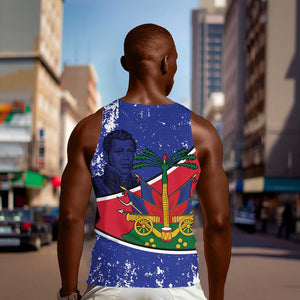 Republic of Haiti 1806-1820 Men Tank Top Alexandre Petion With Coat Of Arms - African Pride