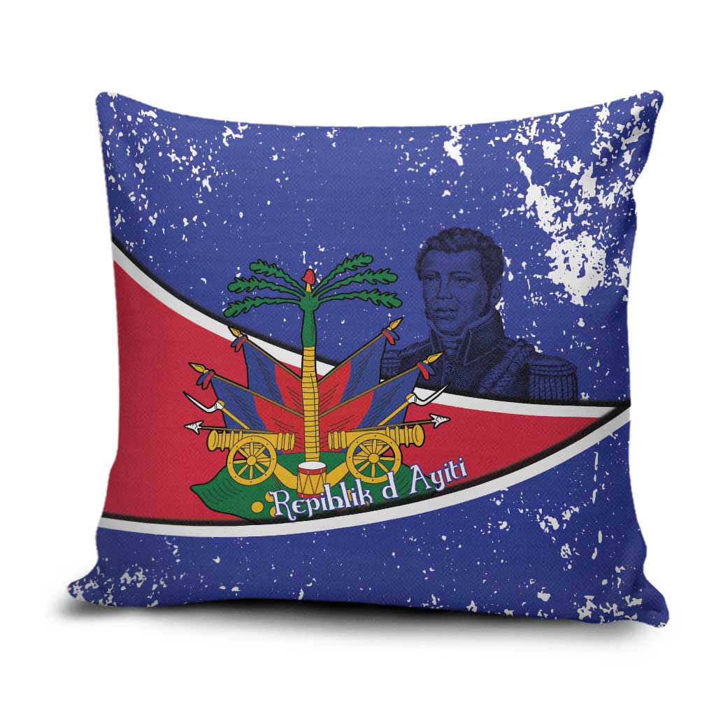 Republic of Haiti 1806-1820 Pillow Cover Alexandre Petion With Coat Of Arms - African Pride