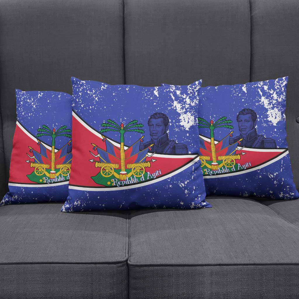 Republic of Haiti 1806-1820 Pillow Cover Alexandre Petion With Coat Of Arms - African Pride