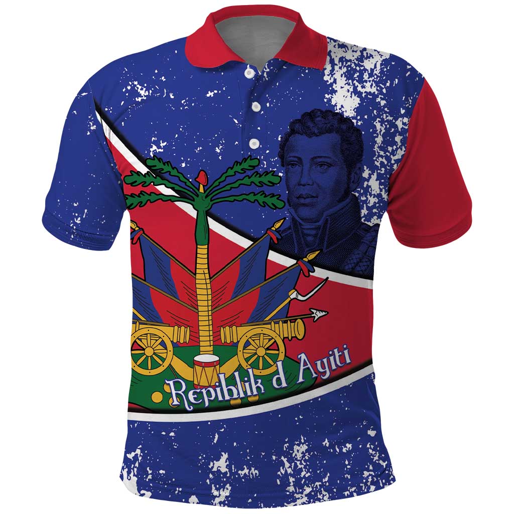 Republic of Haiti 1806-1820 Polo Shirt Alexandre Petion With Coat Of Arms LT14
