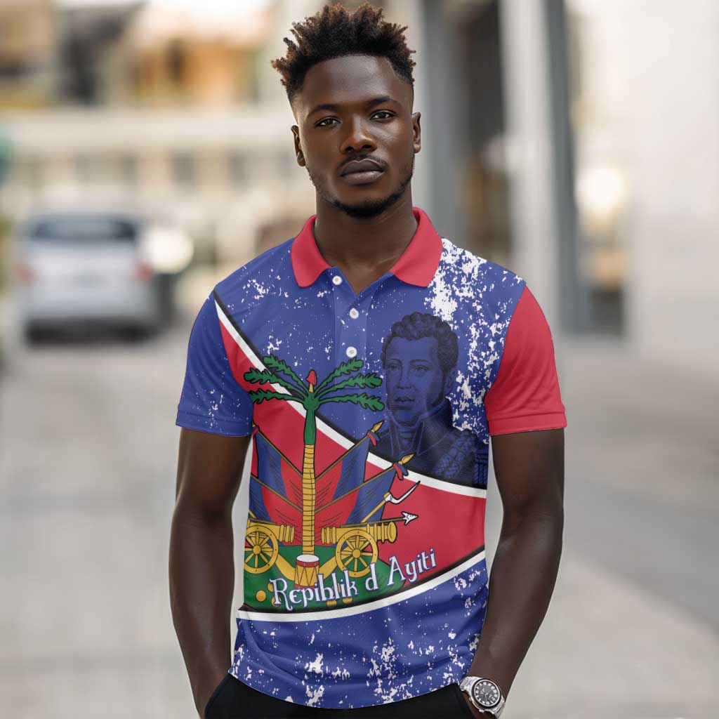 Republic of Haiti 1806-1820 Polo Shirt Alexandre Petion With Coat Of Arms LT14